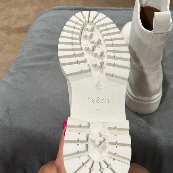 ba&sh x Something Navy off white cighter boots. Size 39. Brand new in box - Picture 5 of 9